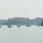 boats in Halong bay