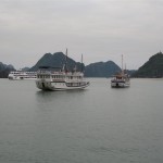 boats in Halong bay