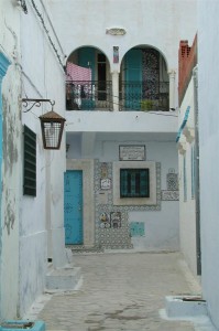 doors and alleyways, Tunisia