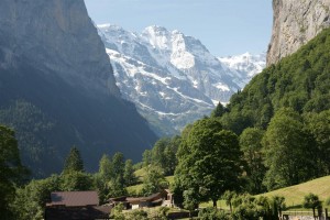 the Jungfrau