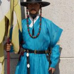 gate guard, Gyeongbokgung, Seoul